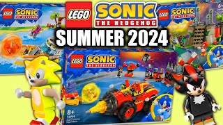 LEGO Sonic the Hedgehog Summer 2024 Sets REVEALED [upl. by Oad]