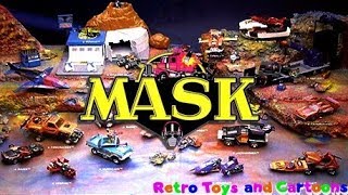 MASK Commercial Compilation Retro Toys and Cartoons [upl. by Emarej270]