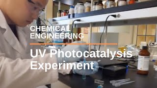 UV Photocatalysis Experiment [upl. by Trust]