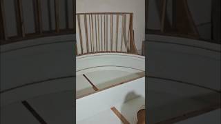 How To Make a Round Bed Frame Design ✨bedroomroundebedbedshortssubscribe subscribeviralshort [upl. by Kalagher152]