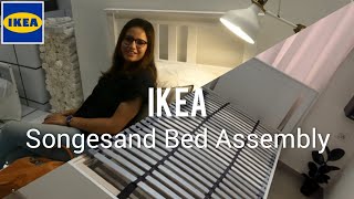 IKEA Songesand Bed Assemble Home DIY  IKEA Most Selling Bed I Step by Step full HD Video 4k [upl. by Asirrom480]