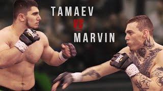 Асхаб Тамаев VS Филипп Марвин Полный Бой [upl. by Ahsek626]