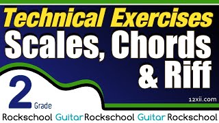 RSL • Guitar • Technical Exercises ► Scales Chords amp Riff [upl. by Harrow]