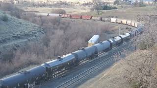 15 locomotives getting a gigantic train over Tehachapi pass through derailment [upl. by Sven]