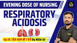 Respiratory Acidosis Wisdom Nursing Classes [upl. by Ennairrac]