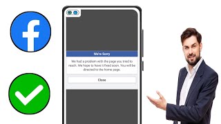 Fix Facebook Lite were Sorry We had a problem with the page you tried to reach [upl. by Rosenwald]