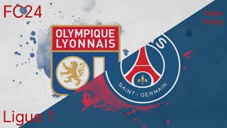 Lyon vs PSG FC24Ligue 1 [upl. by Karolyn]