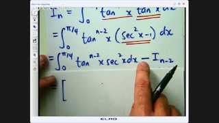 Reduction formula for integrals [upl. by Pauletta]