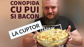 Reteta de CONOPIDA cu PIEPT DE PUI si BACON LA CUPTOR [upl. by Sylvan191]