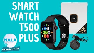 Smart Watch T500 plus Review  Configuración  Funciones [upl. by Ecnaret557]