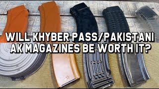 Will the Khyber PassPakistan AK Magazines Be Worth It [upl. by Eimia]