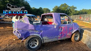 Lawrence County Fair Derby 2024  MWFA Street Stock [upl. by Arraek451]