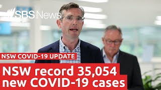 Watch NSW COVID19 update I SBS News [upl. by Adnicul]