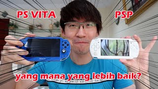 PSP vs PS vita game comparation perbandingan game psp vs ps vita [upl. by Arramas]