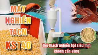 Máy Nghiền Không Sàng KS140 Bình An  Thử Thách nghiền bột siêu mịn không cần sàng [upl. by Bergquist374]