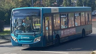 ADL Enviro200 Arriva Kent Thameside 4049 GN09AXA Route 480 Gravesend Station [upl. by Connel]