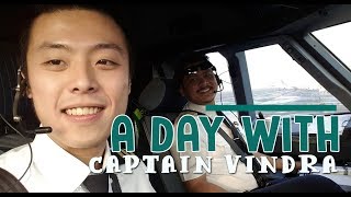 Citilink Flight  A day with Captain Vinra  Vincent Raditya  Cockpit Video [upl. by Carrel294]