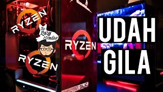 REVIEW AMD RYZEN R7 1800X  KENCENG PARAH [upl. by Coveney]