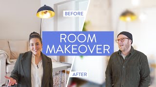 Kleines Zimmer richtig einrichten  Wohnzimmer Makeover [upl. by Faso502]