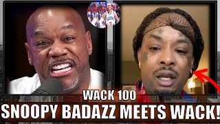 WACK 100 REACTS TO UPCOMING INTERVIEW W SNOOPY BADAZZ ON NO JUMPER AFTER PAST BEEF 👀👀🎵🎵🤔❓ [upl. by Saisoj]