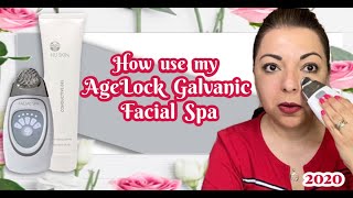 HOW TO USE MY NU SKIN GALVANIC FACIAL SPA [upl. by Letsou]