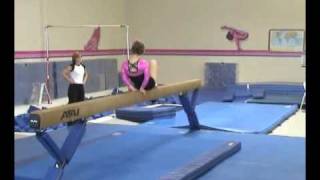 Chelsea Down Syndrome USAG Gymnastics Level 5 [upl. by Eadnus]