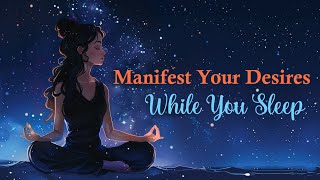 30 Minute Sleep Meditation  Manifest All You Desire While You Sleep [upl. by Allwein]