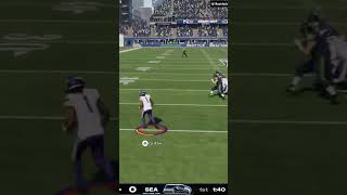 109 yard pick 6 🔥 madden25 football clips clutch nfl [upl. by Ahserb]