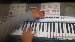 Bhaja Govindam played on Keyboard [upl. by Dlonyer919]