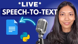 Live SpeechtoText With Google Docs Using LLMs Python Tutorial [upl. by Virginie501]