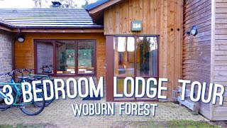 CENTER PARCS WOBURN FOREST  THREE BEDROOM EXECUTIVE LODGE TOUR  JANUARY 2022 [upl. by Ominorej579]