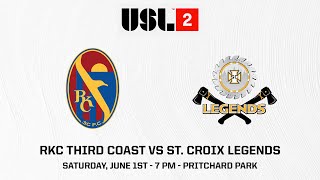 RKC Third Coast vs St Croix Legends 2024 USL League 2 [upl. by Pacificas741]