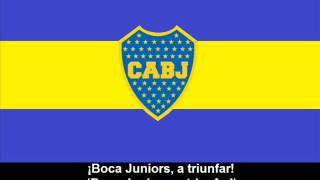 Himno de Boca Juniors Letra  Hino do Boca Juniors letra [upl. by Zenger208]