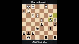 Boris Spassky vs Mikhail Tal  URS Championship 1958 [upl. by Bathelda]