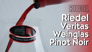 Riedel Veritas Weinglas Pinot Noir New World  Unboxing [upl. by Horwath923]