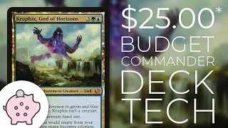 Kruphix God of Horizons  EDH Budget Deck Tech 25  Turbo Fog  Magic the Gathering  Commander [upl. by Iadahs]