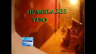 Como quitar humedades de pared terminación con yeso [upl. by Osborne]