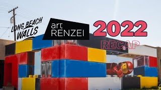 Long Beach Walls amp Art Renzei 2022 Recap [upl. by Olnek]