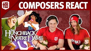 The Hunchback of Notre Dame Trailer REACTION  Composers React [upl. by Neyr]