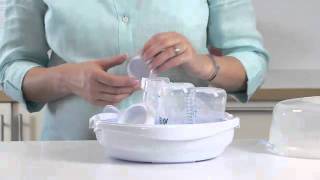 Microwave Steam Sterilizer Instructions by Philips AVENT [upl. by Daria]