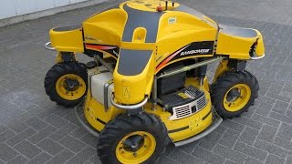 775606 RANSOMES DVORAK SPIDER ILD01 REMOTE CONTROL 4WD4WS MOWER 2005 95HRS [upl. by Stefano]