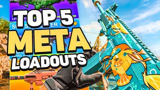 TOP 5 META LOADOUTS for WARZONE SEASON 3 RELOADED [upl. by Minetta]