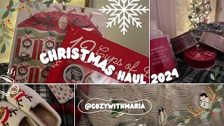 Christmas Shopping Haul 2024 Home decor Slippers Phone case Ornaments amp More [upl. by Torres]