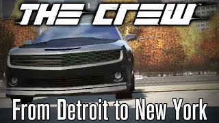 The Crew Gameplay Beta 1  Driving from Detroit to New York [upl. by Llenroc102]