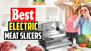 ✅Top 10 Best Electric Food and Meat Slicers Reviews in 2023 [upl. by Rosy]