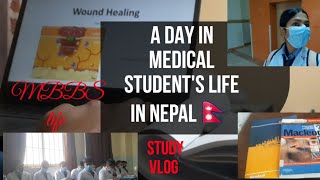 A DAY in Medical Students life in Nepal 🇳🇵 MBBS STUDENT vlog studyvlog KIST MEDICAL COLLEGE [upl. by Anestassia]