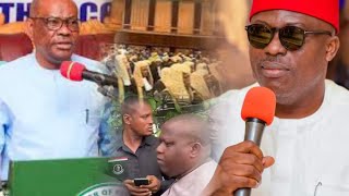 Wike Fubara Supporters Clash Over Anticipated Abuja Protest As Wike LGA Chairman Expose His Intent [upl. by Htes391]