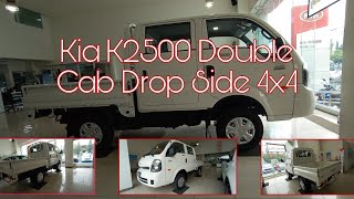 Kia K2500 Double Cab Drop Side 4x4 Turbo Charge Engine Diesel [upl. by Memory]