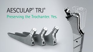 AESCULAP® TRJ® Cementless Hip Endoprosthesis Stem [upl. by Tamma571]