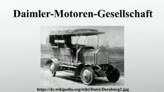 DaimlerMotorenGesellschaft [upl. by Darnell]